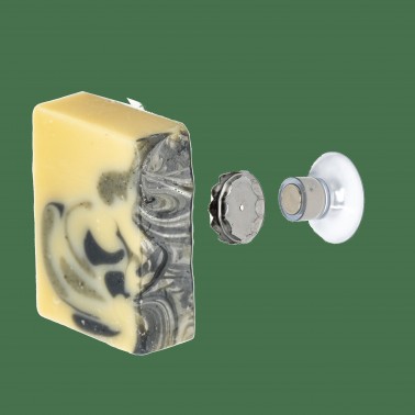 Magnetic soap holder