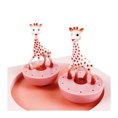 Sophie the giraffe music box flowers