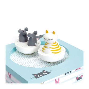 Cat and Mouse music box