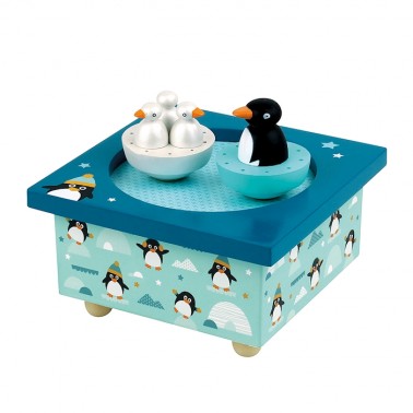 Boîte à musique Pingouin