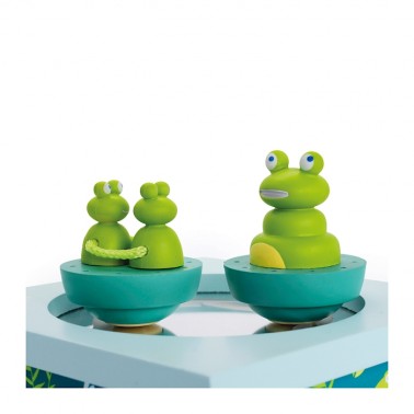 Frog music box