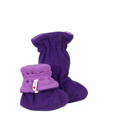 Violet adjustable booties