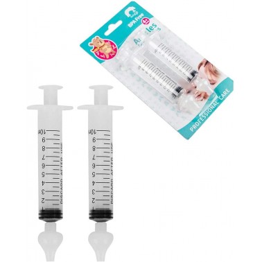 Seringue rincage de nez deux pièces