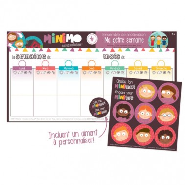 My little week" weekly planner