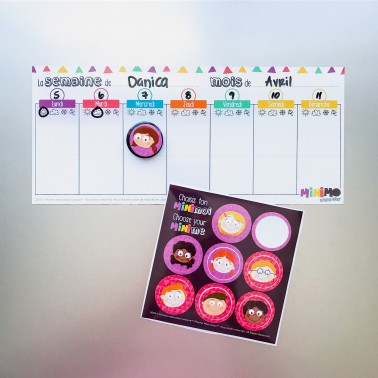 My little week" weekly planner