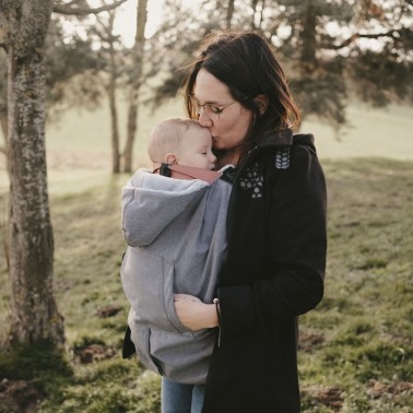 Couverture de portage universelle grise