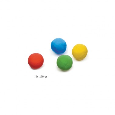 4 vasi di argilla da modellare