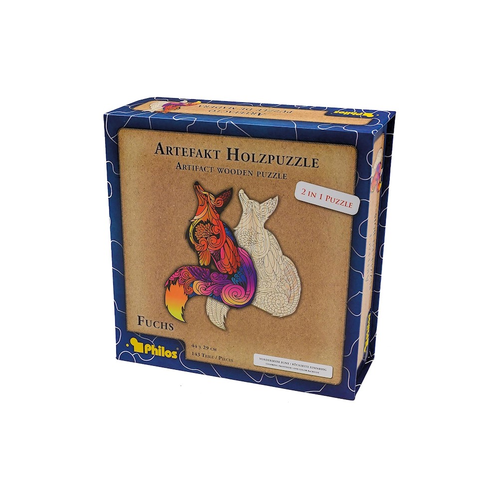 Holzpuzzle Fuchs