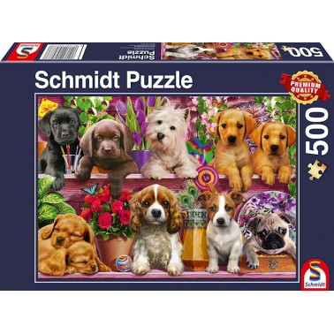 Puzzle Bébés Chiens