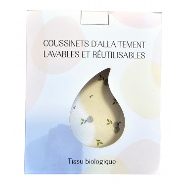Coussinets d'allaitement lavables 1 paire