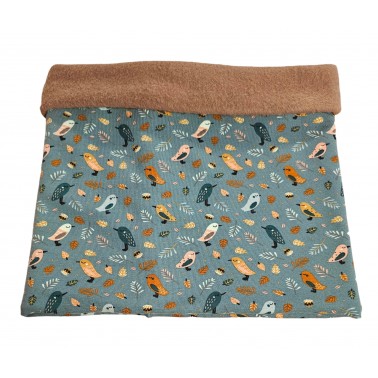 Birds fleece snood