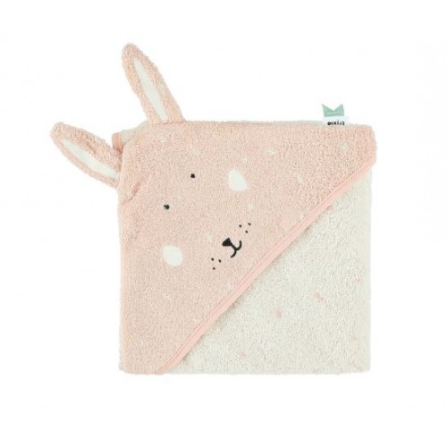 Pink bunny bath linen / cape