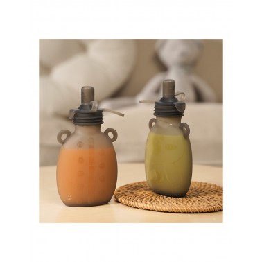 Sachet compote Happy Bear (2pces) Haakaa