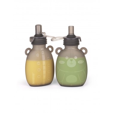 Sachet compote Happy Bear Haakaa
