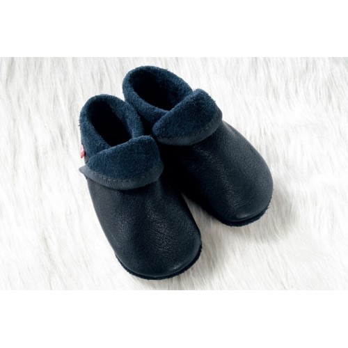 Leather slippers "Pololo" Klassick enzian