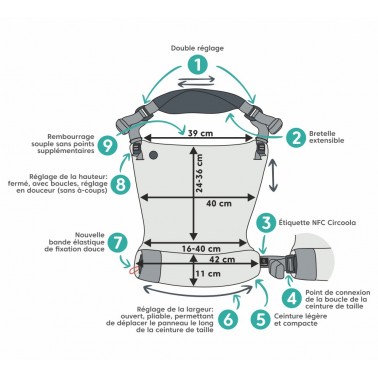 LennyTwin Ombre Grey