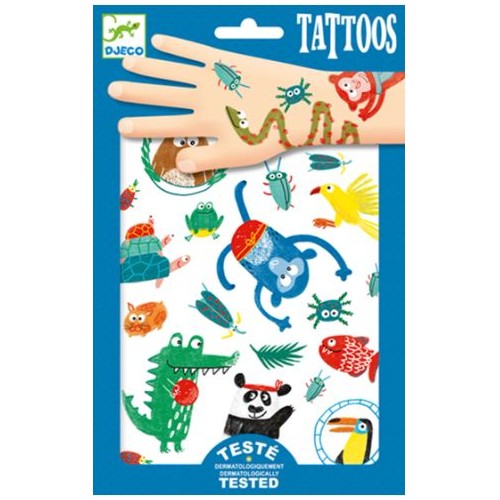 Tatouage animaux Djeco