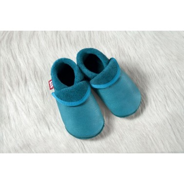 Chaussons en cuir "Pololo" Klassick waikiki