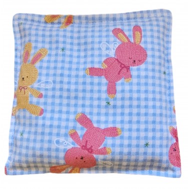 Coussin/bouillotte sèche "Lapins"