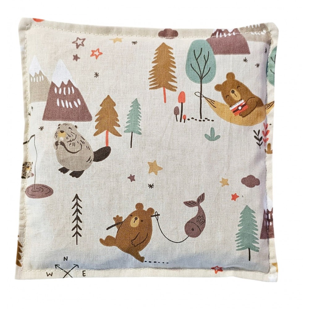 Coussin/bouillotte sèche "Castor"