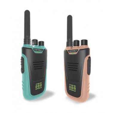 copy of Blue and red walkie-talkie