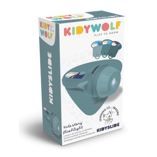 Kidyslide - lampe projecteur bleu
