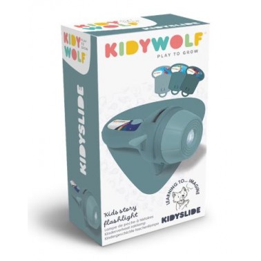 Kidyslide - lampe projecteur bleu