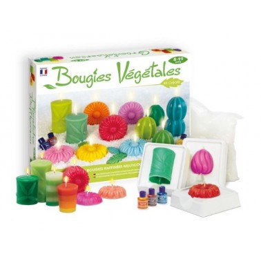 Kit bougies végétales