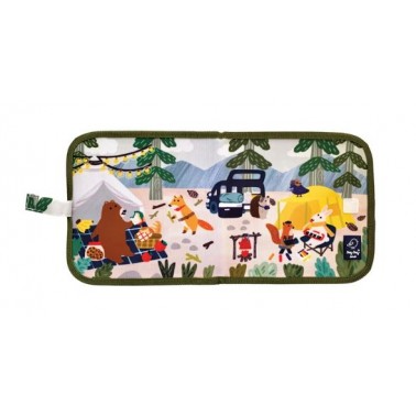 Carnet de coloriage réutilisable - Camping