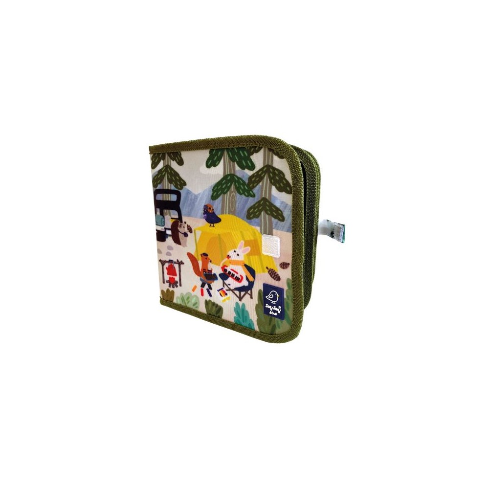 Carnet de coloriage réutilisable - Camping