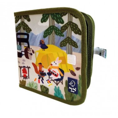 copy of Wiederverwendbares Malbuch - Züge