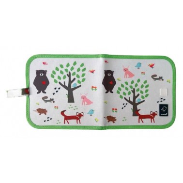 Wiederverwendbares Malbuch - Wald