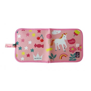 Libro da colorare riutilizzabile - Licorne