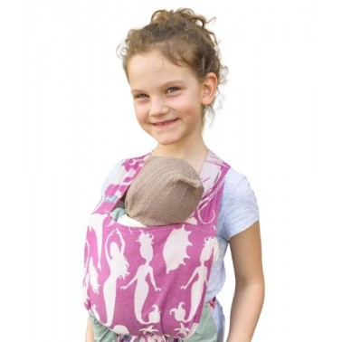 Porte poupée Chicago rose