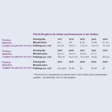 Lederhausschuhe "Pololo" Kleiner stern tobago/purpur