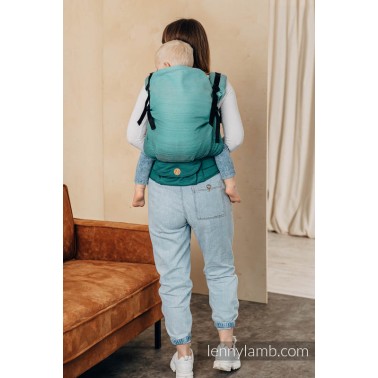 LennyPreschool Herringbone Ombre Green