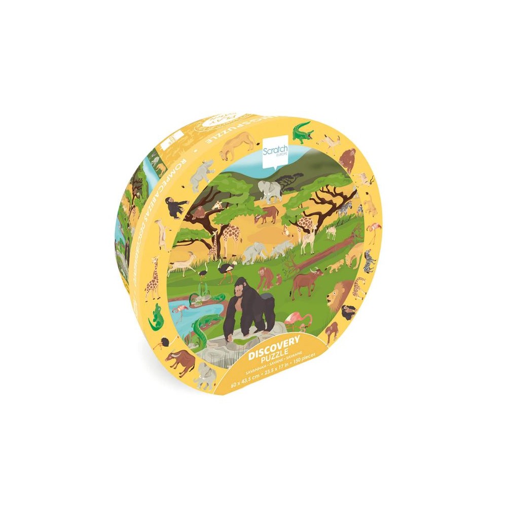 Puzzle 2 en 1 savane Puzzle 2 en 1 savane