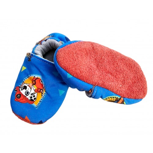 Chaussons tissus 6 - 12mois P'tits pieds au chaud