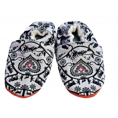 Chaussons tissus 2 - 3ans