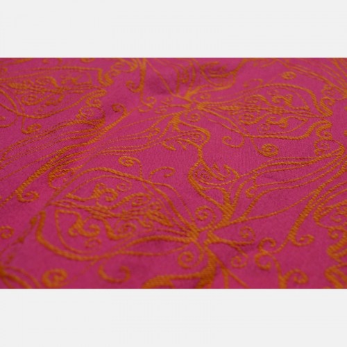 Écharpe "Yaro Elvish Duo Yellow Pink Orange"