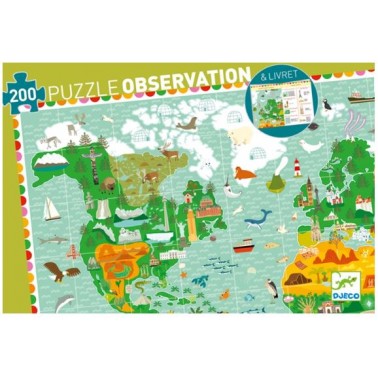 XXL Puzzle "The world map". 150pcs
