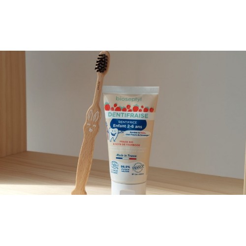 Dentifrice fraise enfant