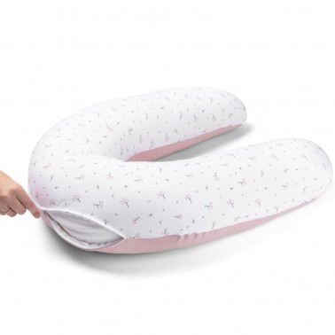 Rose Garden" nursing cushion 190cm