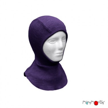 copy of Merino Kapuze schwarz