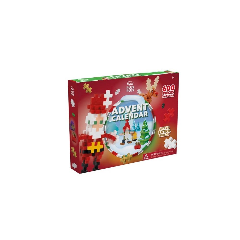 Calendrier de l'avent village de Noël plusplus