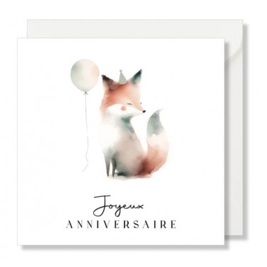 Carte anniversaire