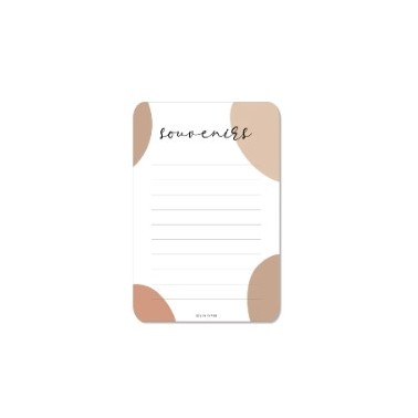 Cartes étapes "ma première année" nude