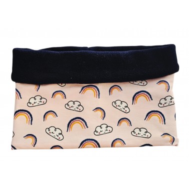 Snood polaire Arc-en-ciel