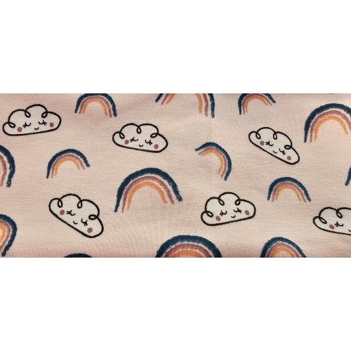 Snood polaire Arc-en-ciel