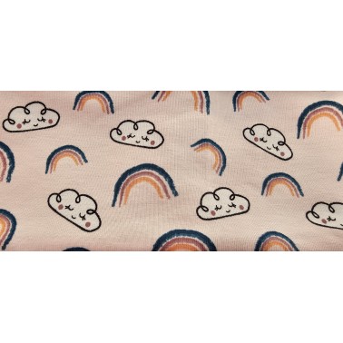 Snood polaire Arc-en-ciel